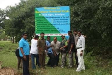 Awareness Hoardings @ Bandipur TR