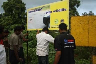 Awareness Hoardings @ Mudumalai TR